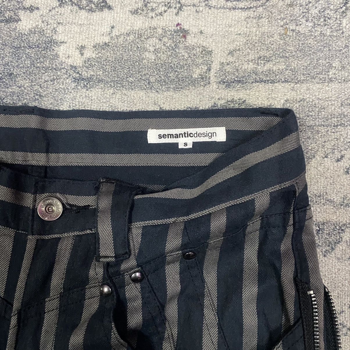 semanticdesign Sick Punk🔥Japan Sematic Design Low Rise Punk Style Pants Size US 29 - 4 Thumbnail