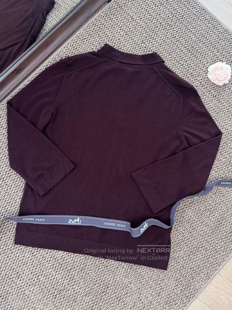 Hermes Hermes Margiela Era Cashmere and Silk Blend Casual Long Sl Size M / US 6-8 / IT 42-44 - 2 Thumbnail