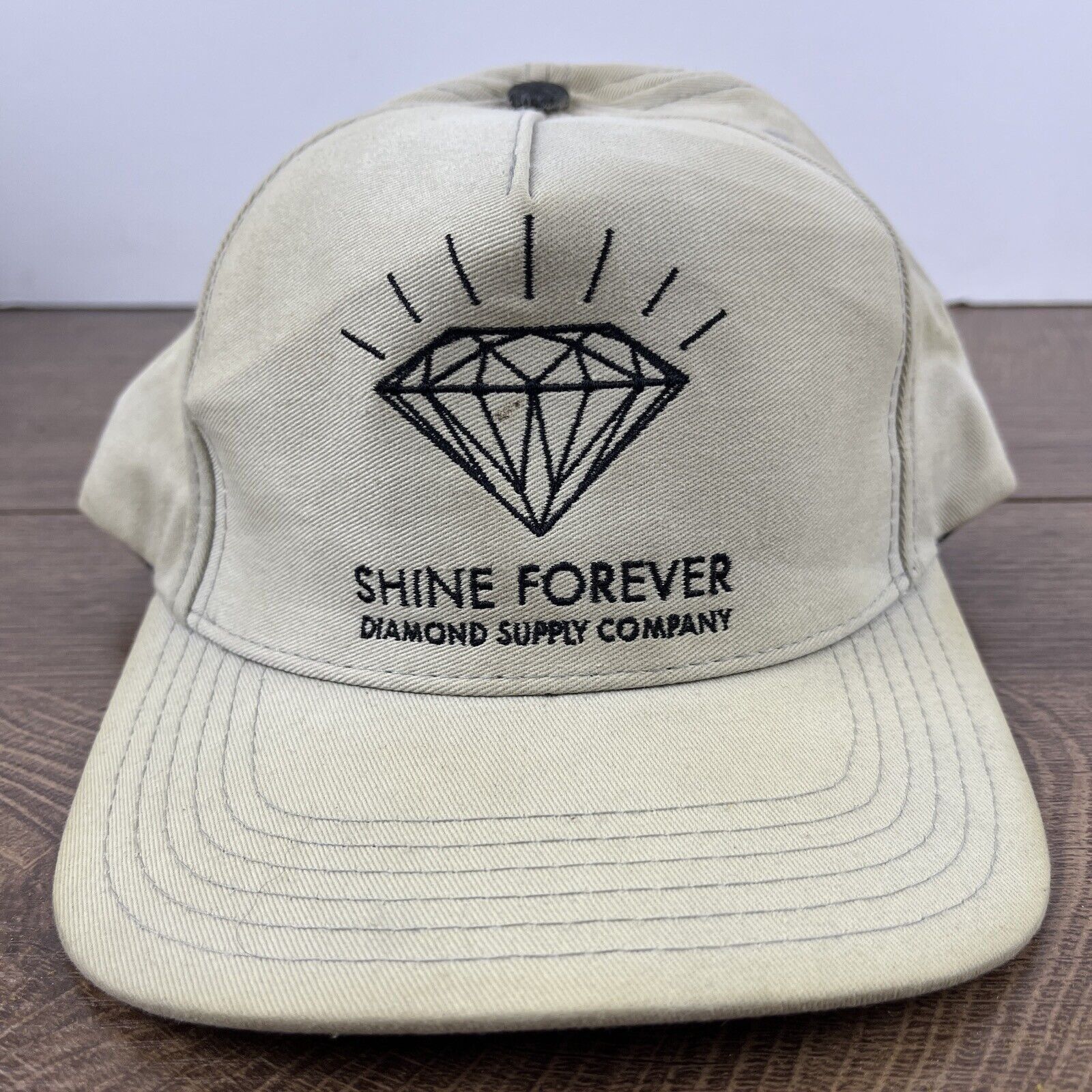 Other Shine Forever Hat Shine Diamond Tan Hat Adjustable Snapback Size ONE SIZE - 4 Thumbnail
