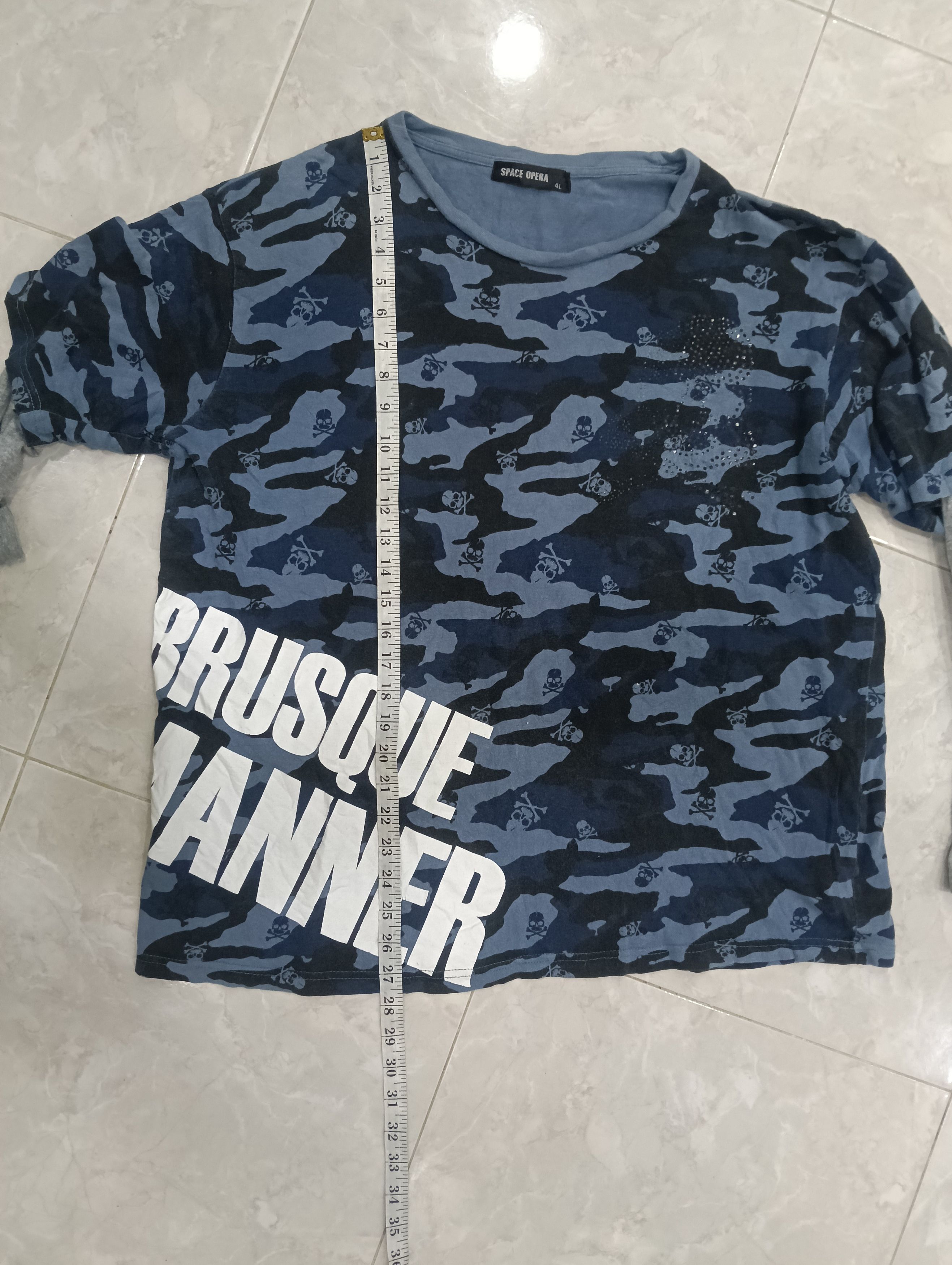 Hysteric Glamour Space Opera Japanese Skull Camo Size US XXL / EU 58 / 5 - 12 Thumbnail