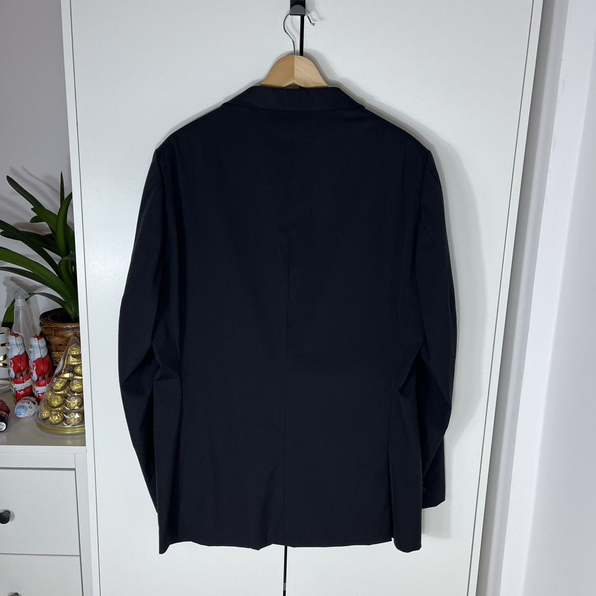 Jil Sander Vintage Jil Sander Wool Black Classic Blazer Jacket Luxury Size 50R - 11 Thumbnail