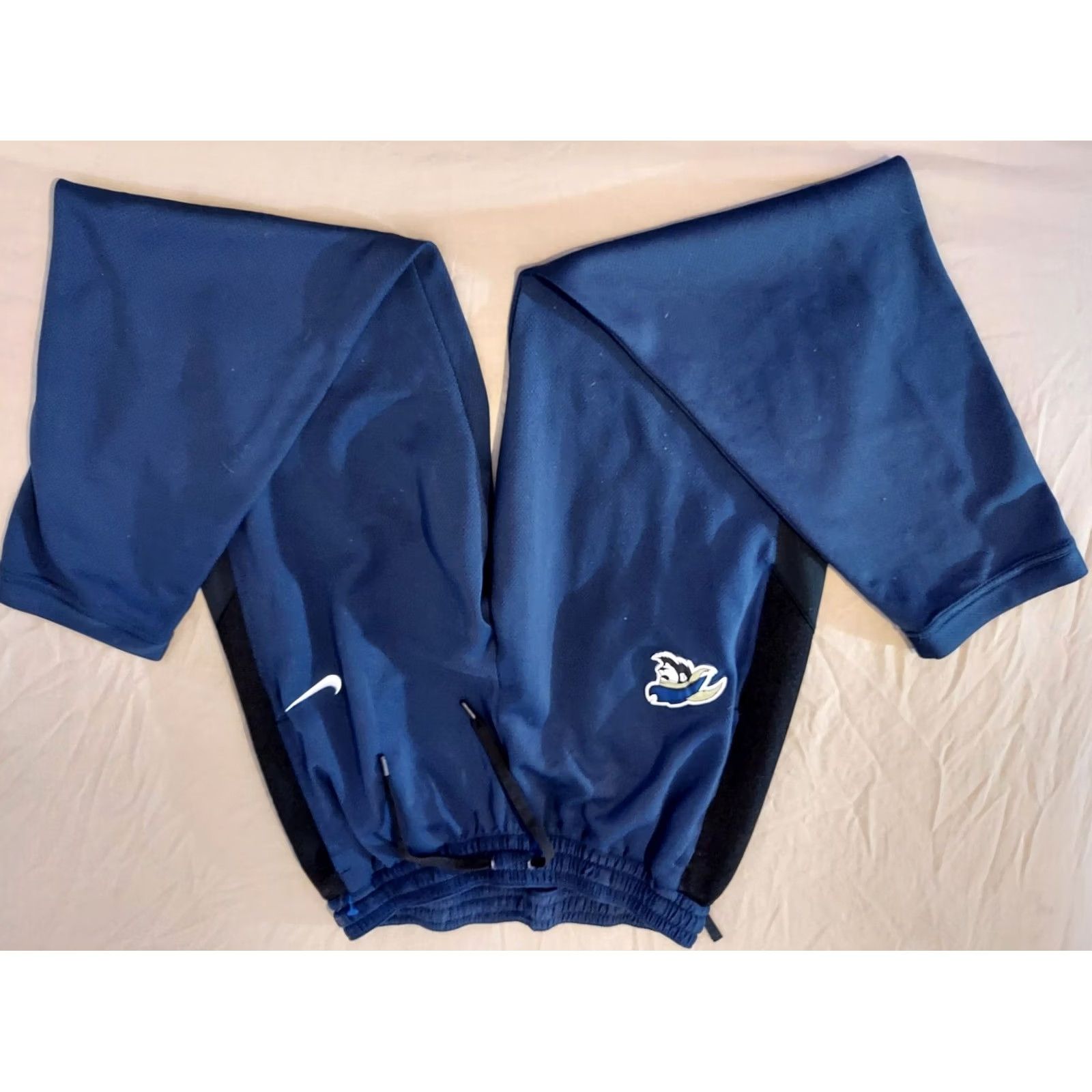 Nike Nike Pants XL Navy Blue Athletic Gym Workout Mens CSU Buccaneers Size US 36 / EU 52 - 4 Thumbnail