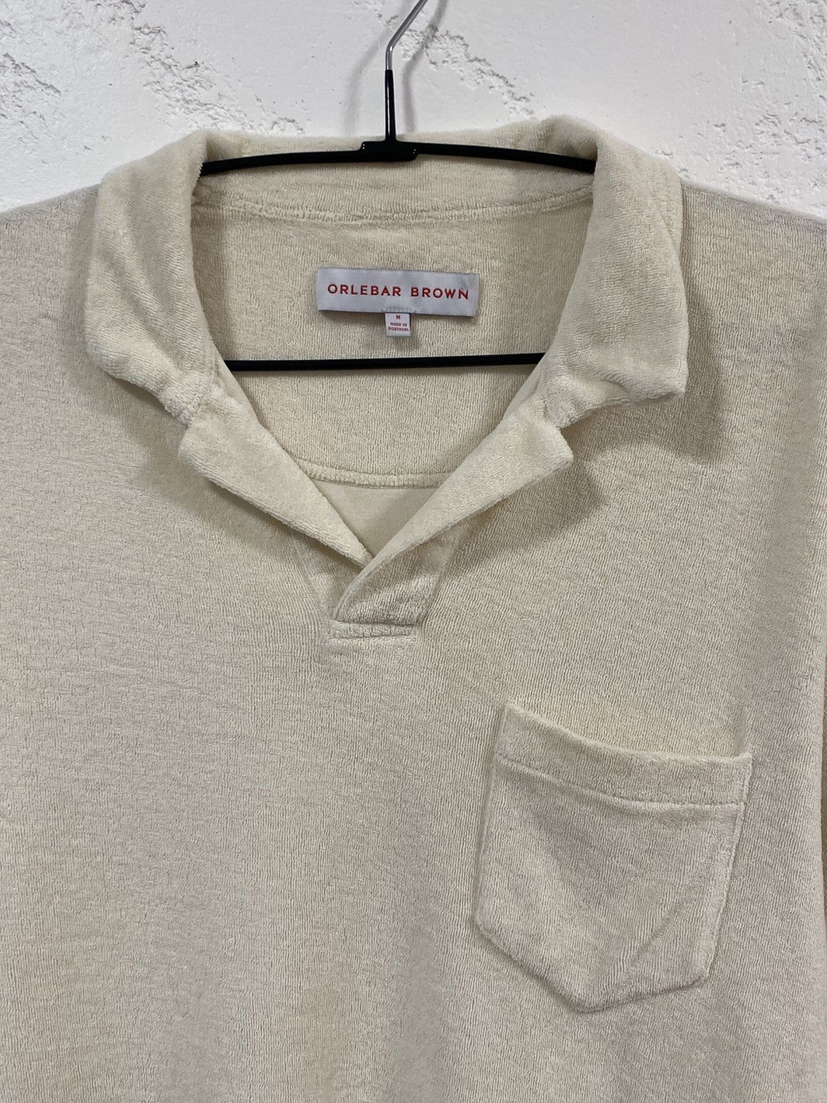 Orlebar Brown 🍀Free Shipping☘️ Orlebar Brown Towel Polo Shirt Size M Size US M / EU 48-50 / 2 - 2 Thumbnail