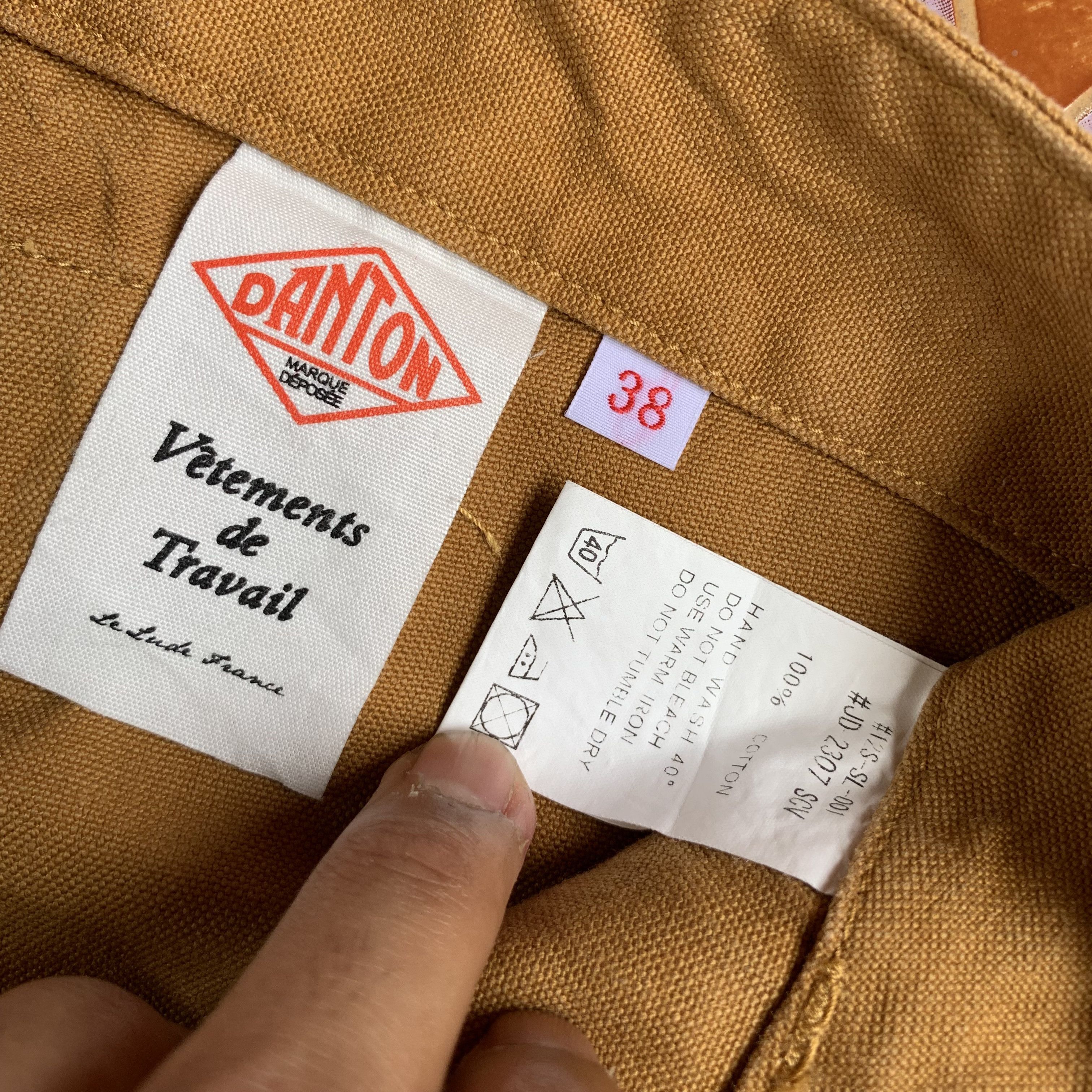 Danton DANTON WORK PANTS BUCKLE BACK Size US 29 - 7 Thumbnail