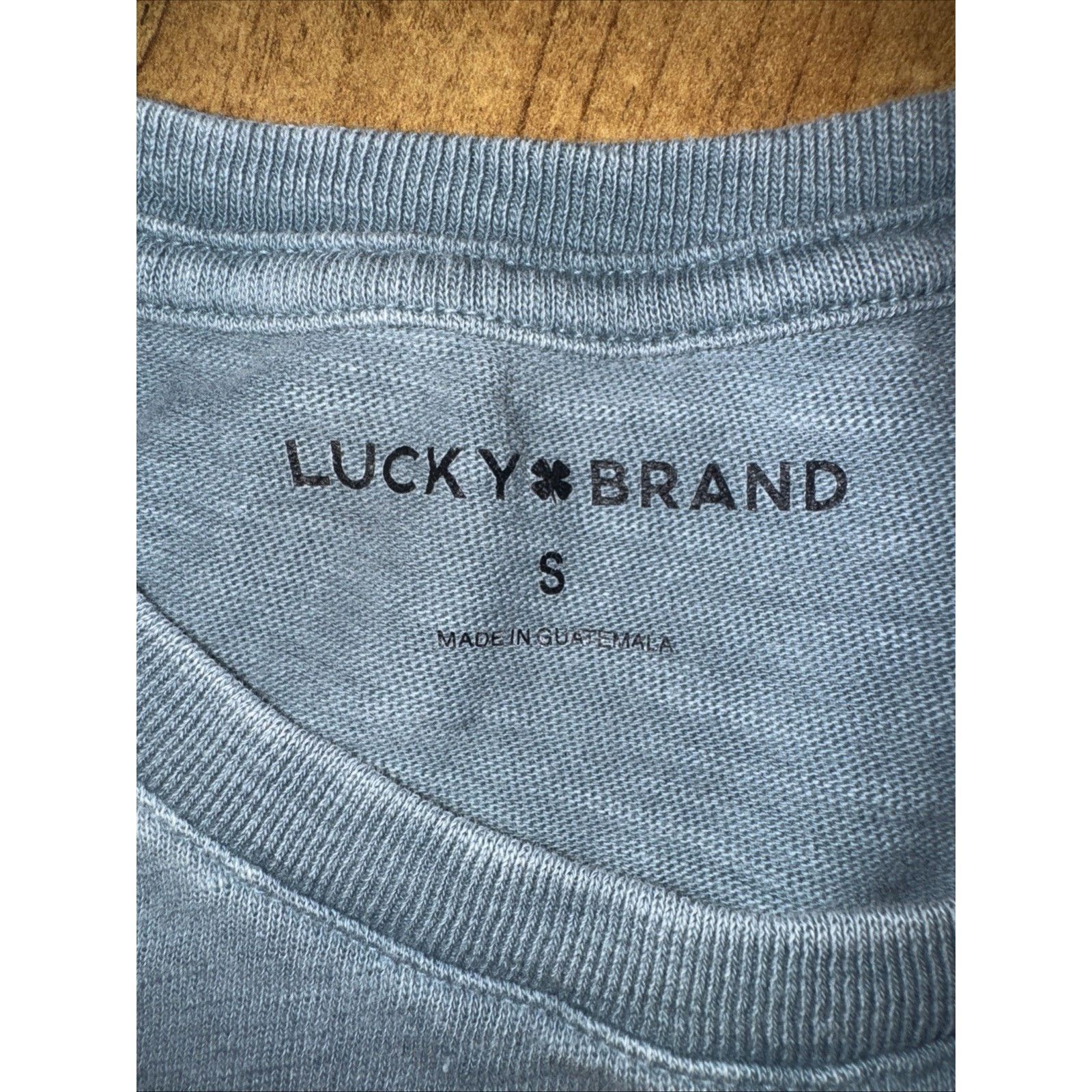 Lucky Brand Lucky Brand Lumberjack Bear Graphic T-Shirt Blue Small Size US S / EU 44-46 / 1 - 4 Thumbnail