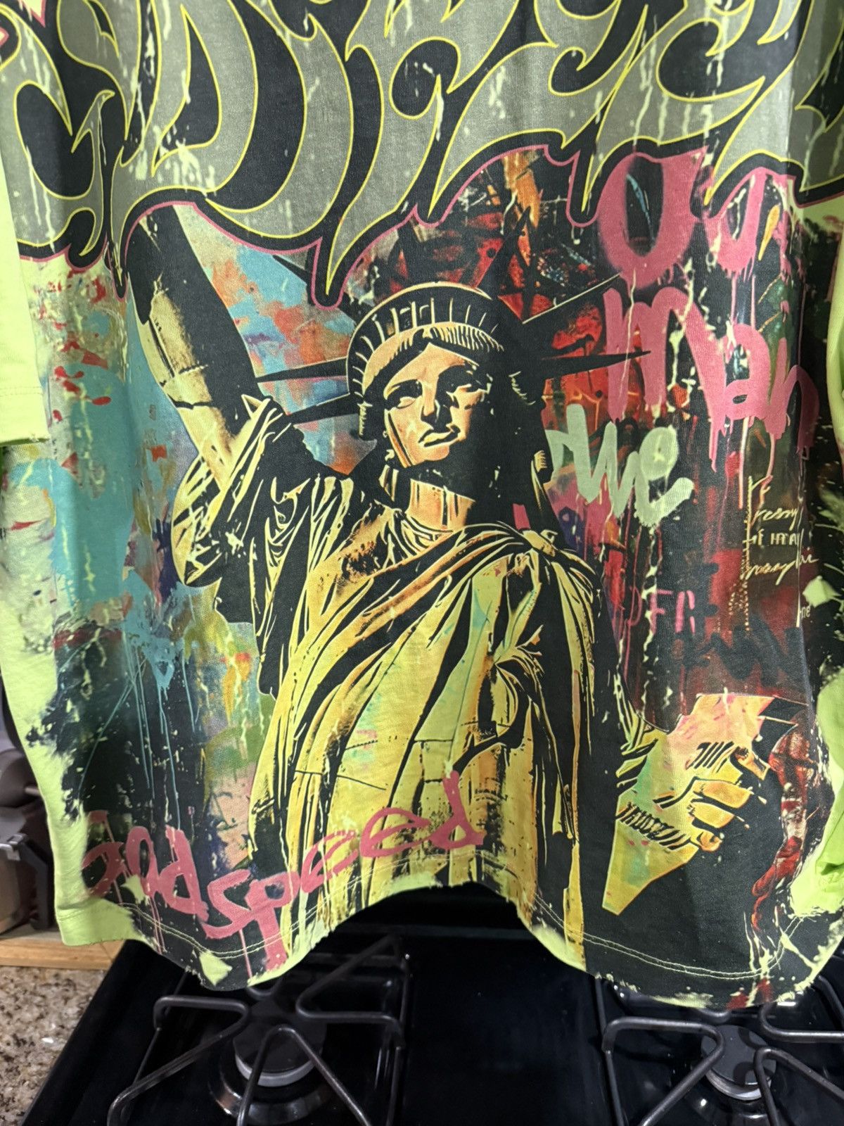 Godspeed Godspeed Vandal Tee Neon Green Size Small Size US S / EU 44-46 / 1 - 2 Thumbnail