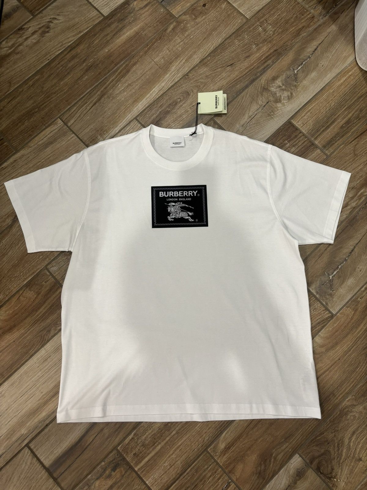 Burberry Burberry Prorsum Label Cotton T-Shirt Size US L / EU 52-54 / 3 - 1 Thumbnail