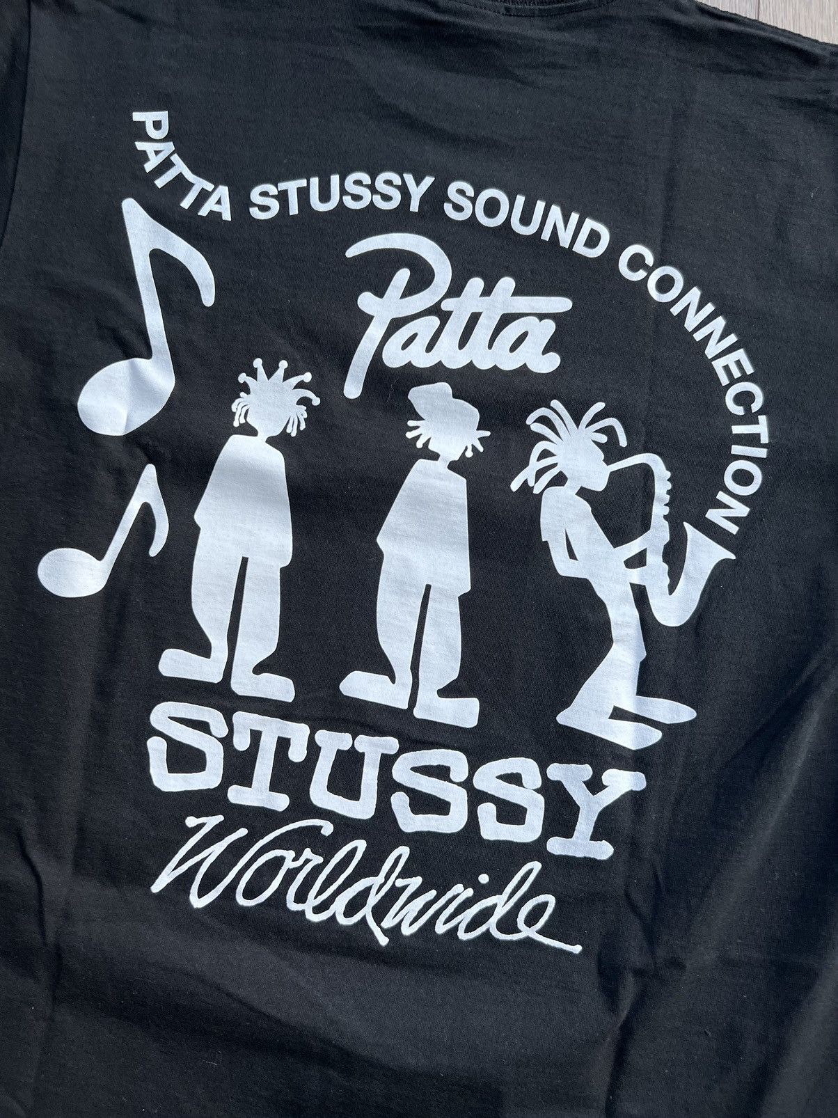 Stussy X Patta Sound Connection Tee White Size XL | eBay