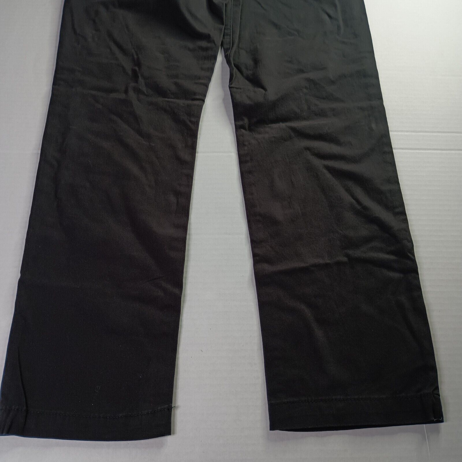 Lee Lee Flat Front Chino Motion Pants Men's 34x32 Black Slim Fit Size US 34 / EU 50 - 7 Thumbnail