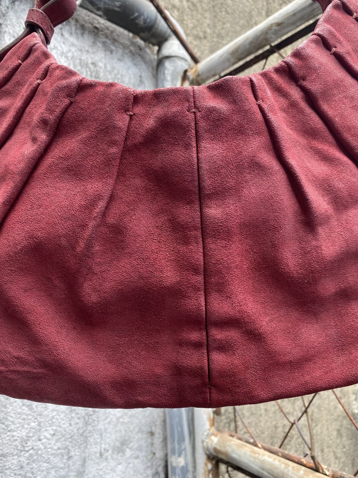 Yves Saint Laurent Rare Yves Saint Laurent - Tom Ford - Burgundy Mombasa Hobo Size ONE SIZE - 12 Thumbnail
