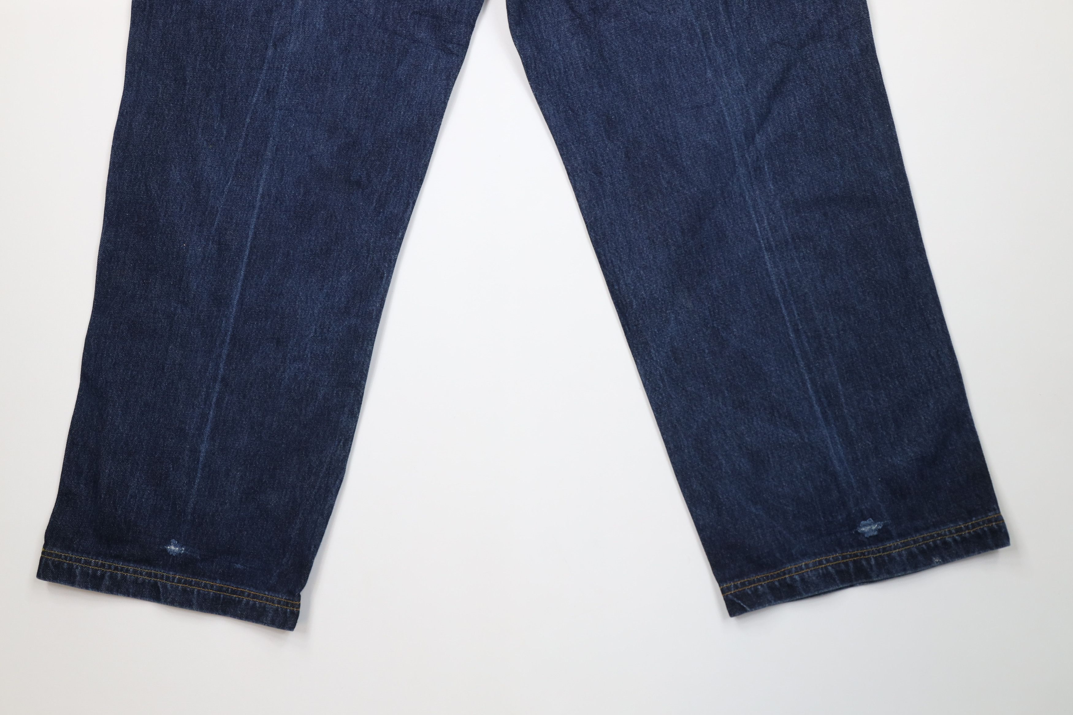 Fubu Vintage 90s Y2K FUBU Baggy Wide Leg Cargo Denim Jeans Blue Size US 40 / EU 56 - 13 Thumbnail