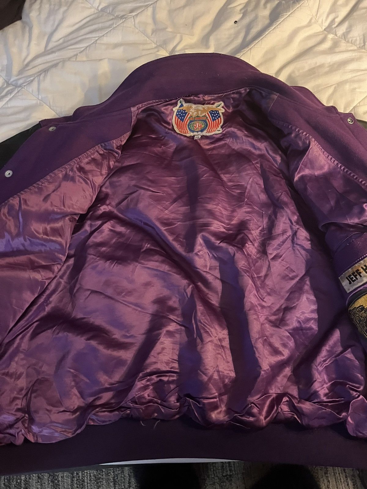 Jeff Hamilton Vintage Jeff Hamilton LA Lakers 2001 NBA Finals Jacket Size US XXL / EU 58 / 5 - 2 Thumbnail