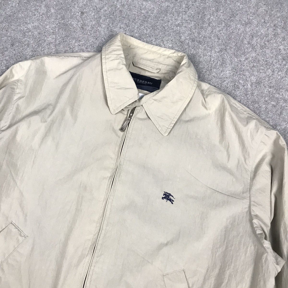 Burberry BURBERRY GRAY FADED ZIP JACKET Size US L / EU 52-54 / 3 - 2 Thumbnail