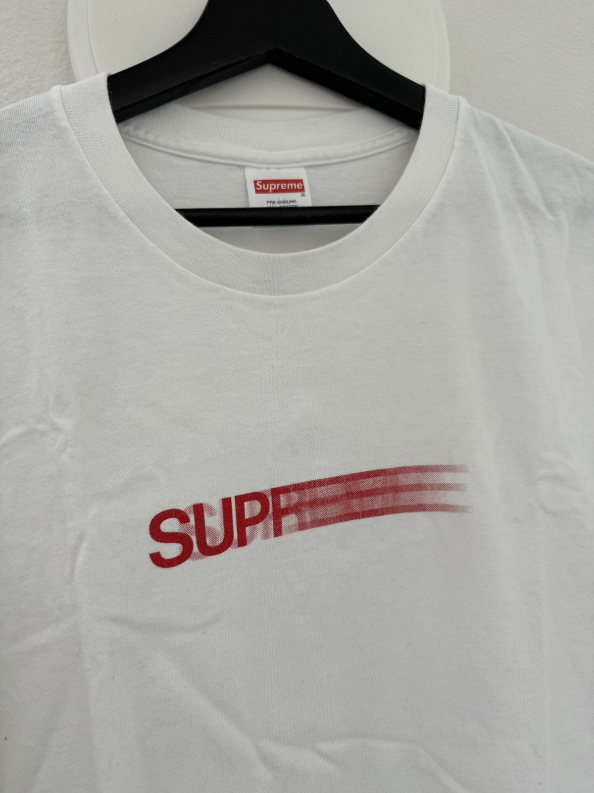 Supreme selling motion logo tee white xl