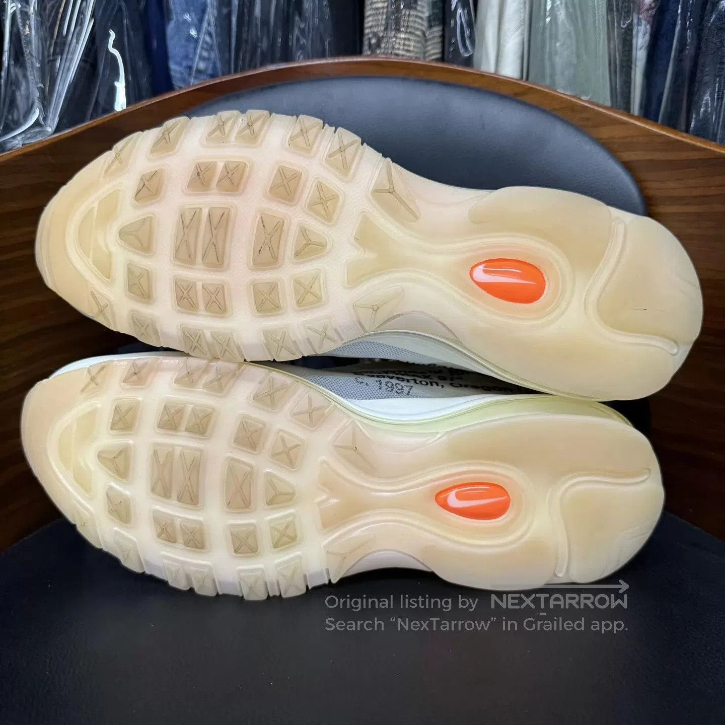 Off-White White Low-Top Sneakers with Air Cushioning. Size US 9 / EU 42 - 8 Thumbnail