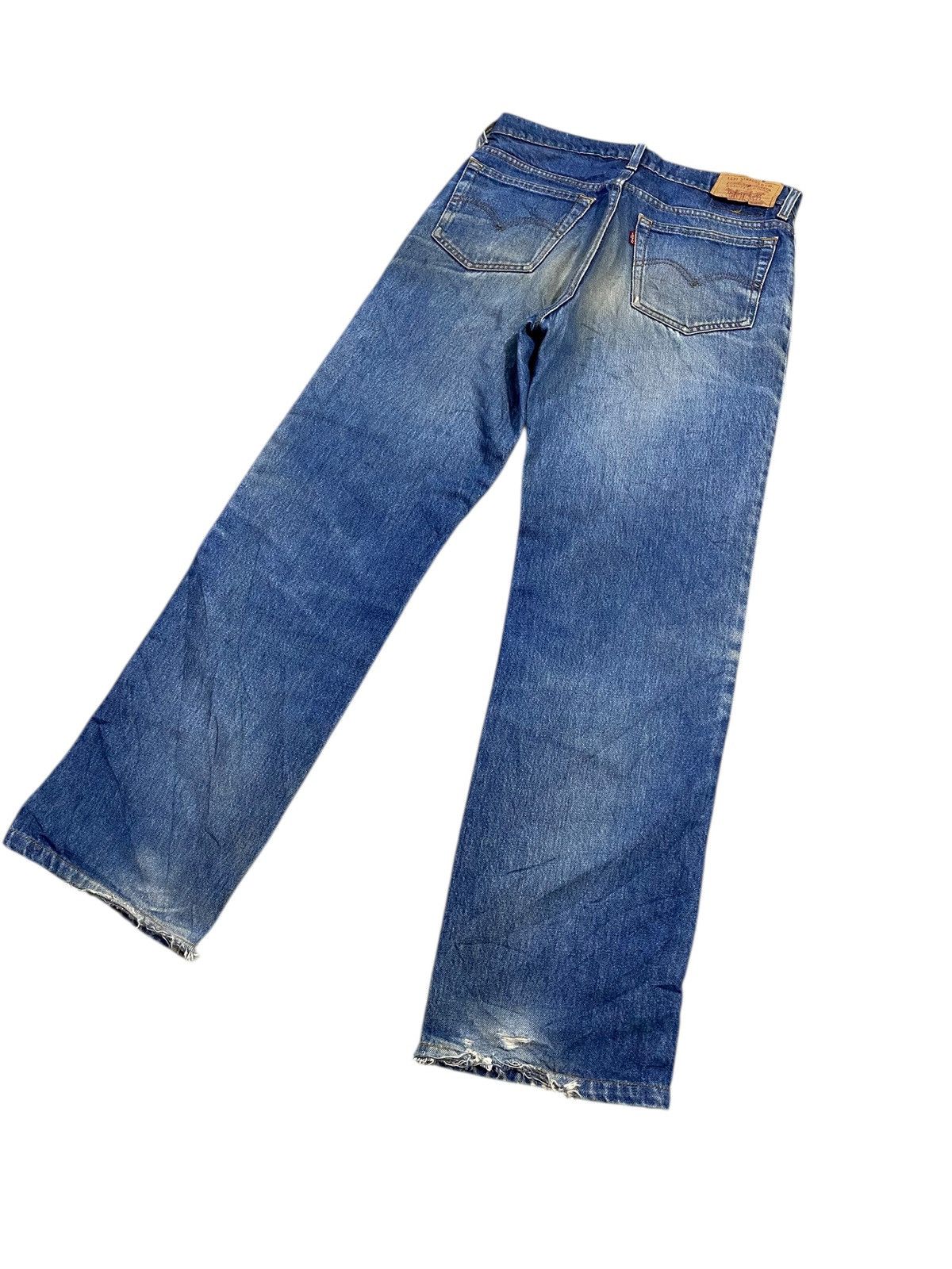 Levi's Vintage levis 515 distressed denim regular fit Size US 32 / EU 48 - 5 Thumbnail
