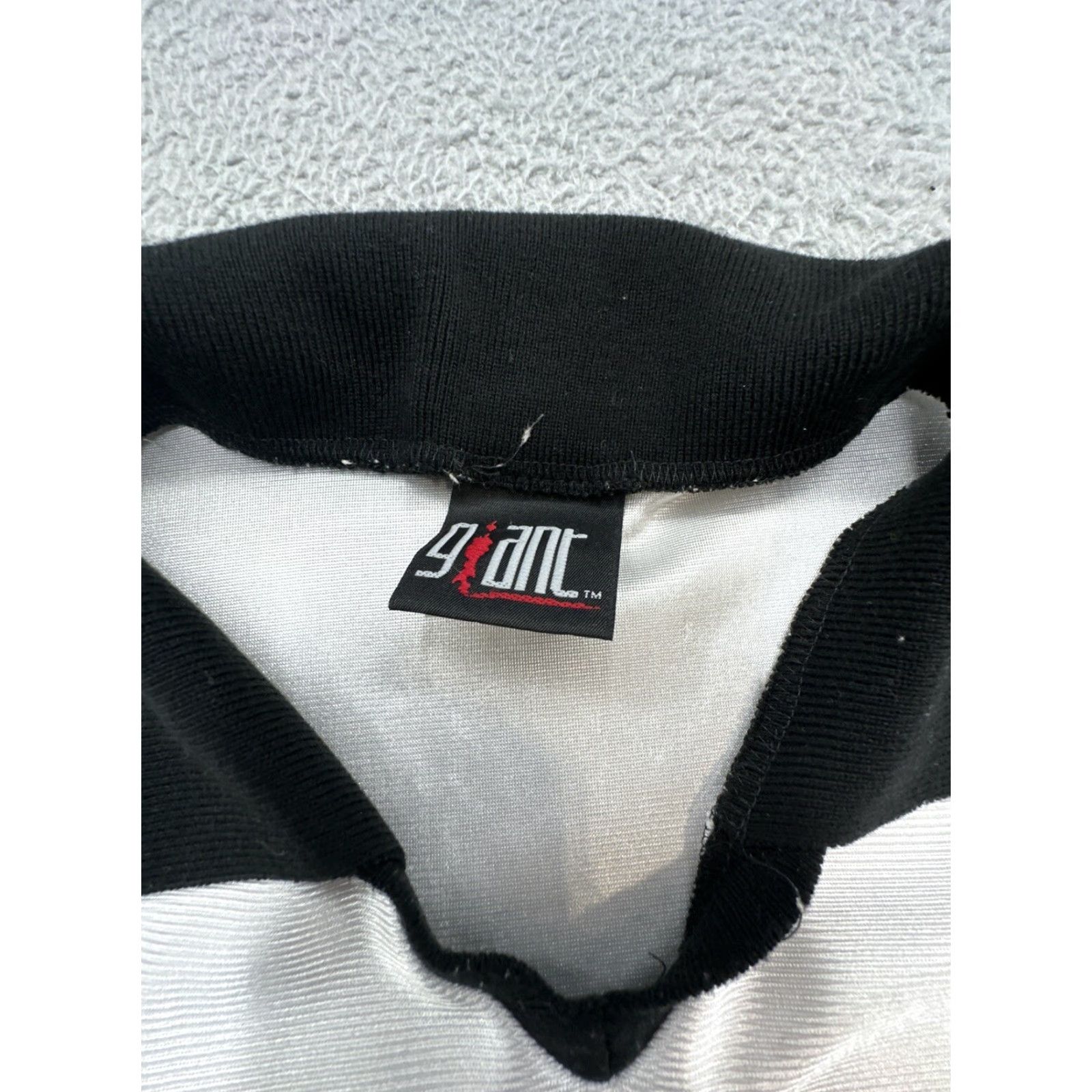 Vintage VINTAGE Giant Polo Shirt Men XL White Giant Polo Shirt Vintage 80s 90s Concert Merch Mens Size US XL / EU 56 / 4 - 2 Thumbnail