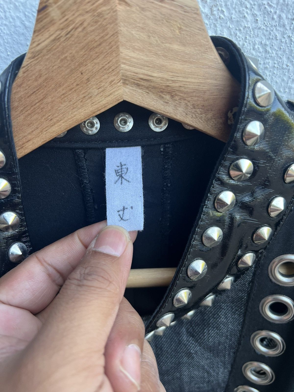 Vintage Vintage Tojo Denim Studded Custom Punk Beauty Beast Jacket Size US M / EU 48-50 / 2 - 8 Thumbnail
