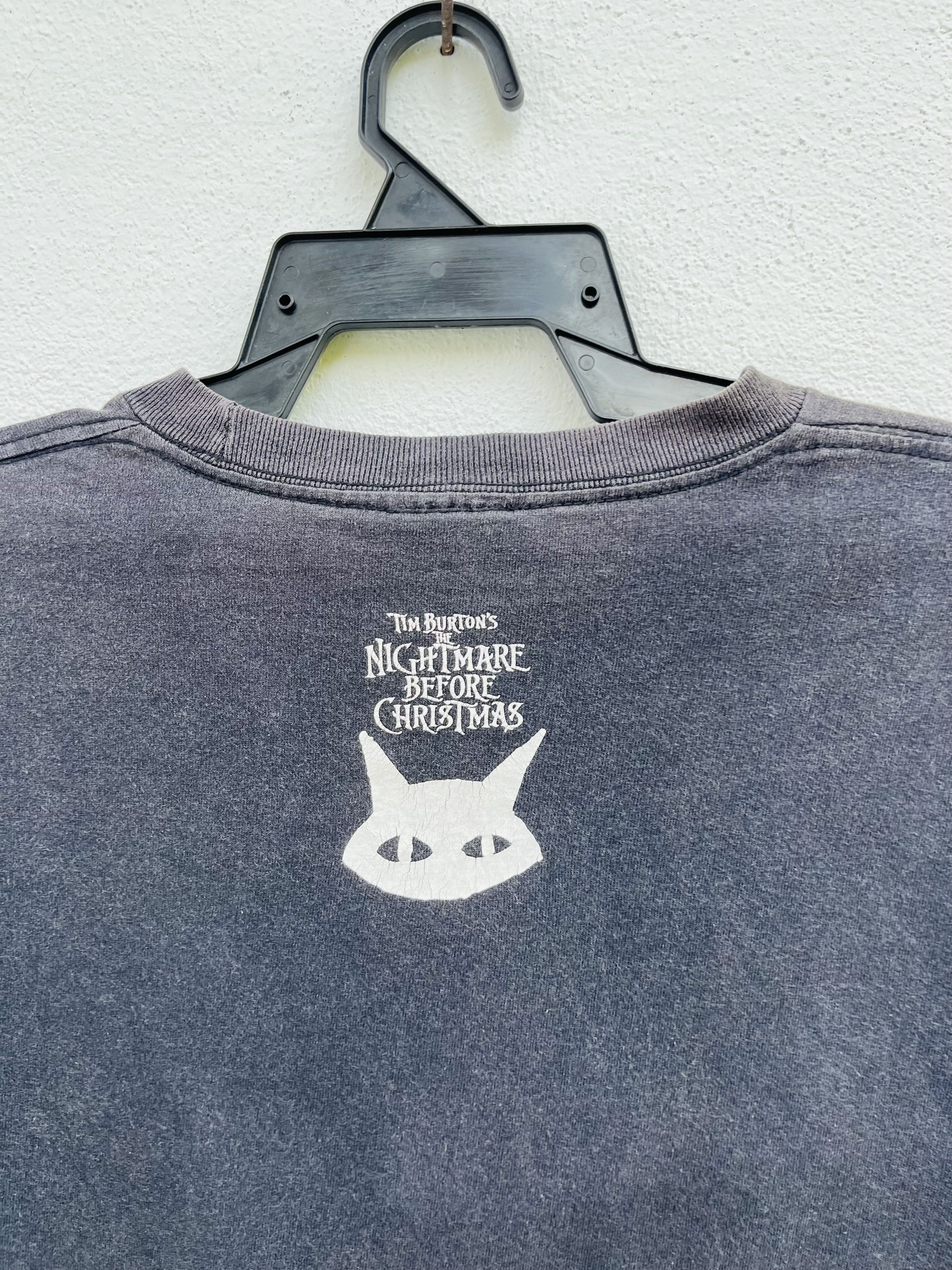 Vintage Vintage Tim Burtons Nightmare Before Christmas Shirt Size US M / EU 48-50 / 2 - 10 Thumbnail