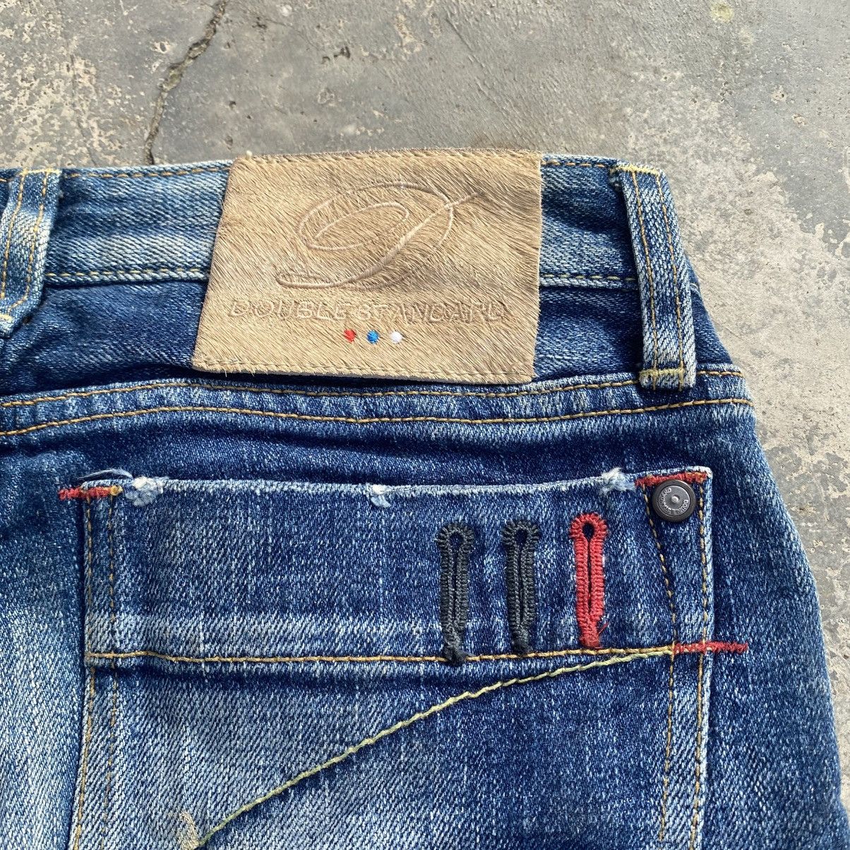 14th Addiction DOUBLE STANDARD Distressed Repaired UNDERCOVER Jeans Size US 27 - 9 Thumbnail