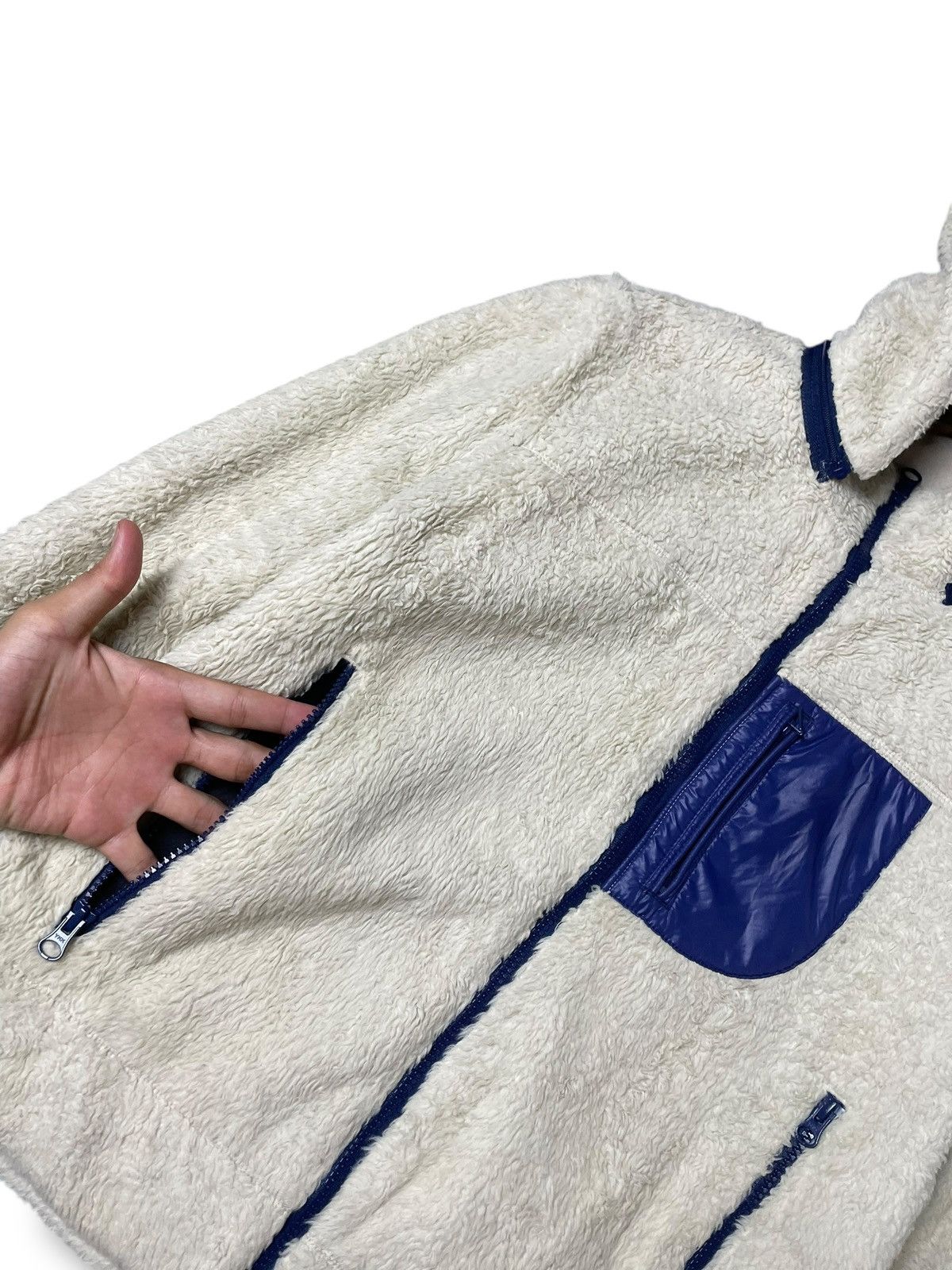 Japanese Brand × Johnbull × Vintage Johnbull Brand Fleece Zipper Jacket (116) Size US M / EU 48-50 / 2 - 5 Thumbnail