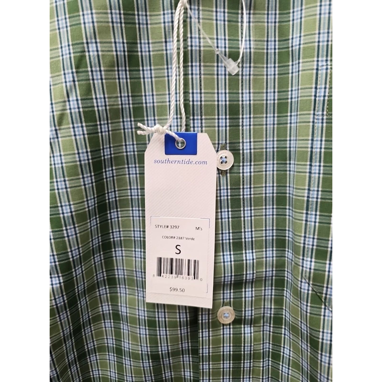Southern Tide Southern Tide Button-Down Shirt Men Size Small Plaid Classic Fit Long Sleeve Multicolor Button-Up Shirt Size US S / EU 44-46 / 1 - 2 Thumbnail