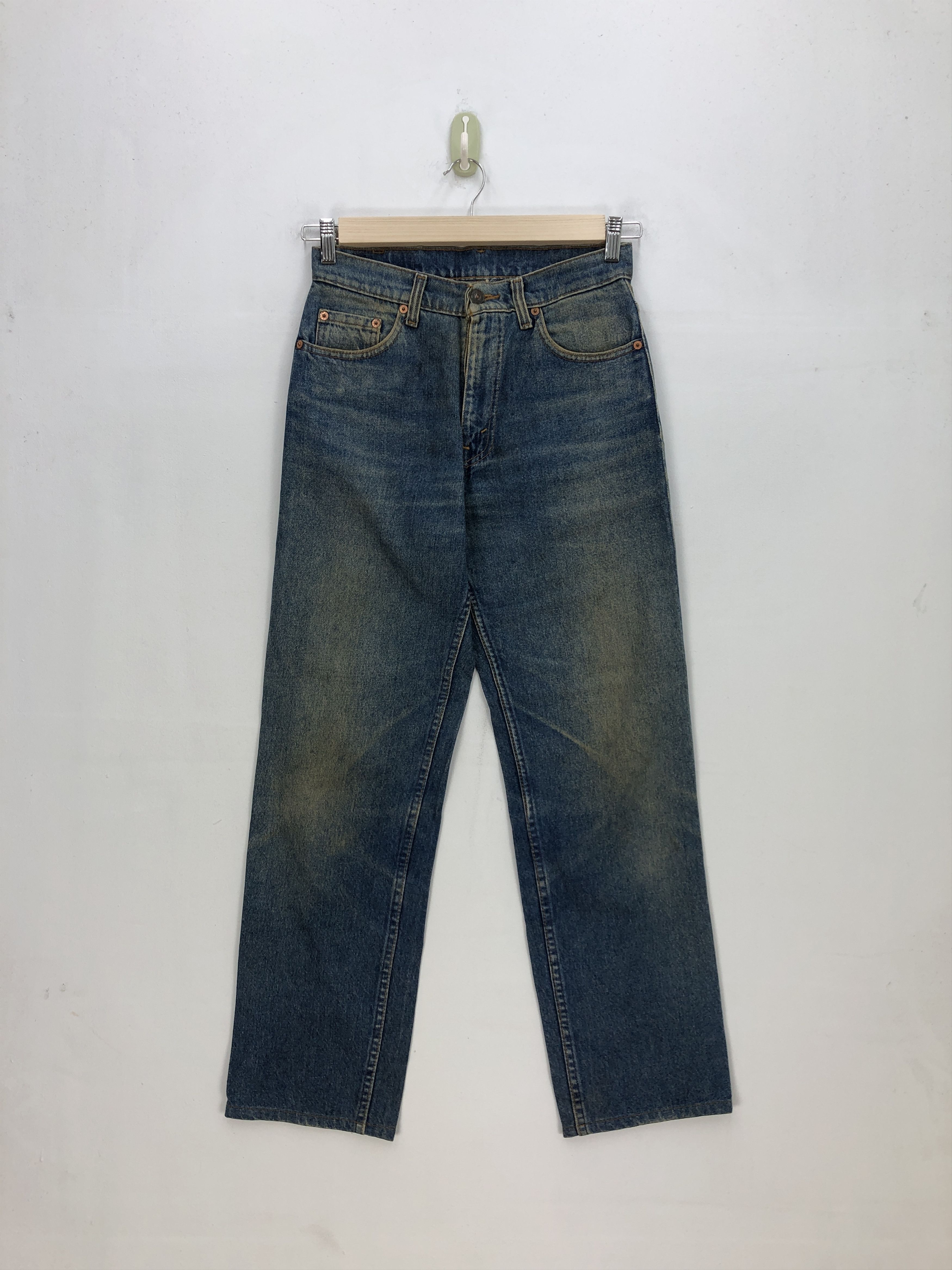 Levi's Vintage Levis 510 Stonewash Jeans Levi's Mud Faded Denim Size 28" / US 6 / IT 42 - 1 Thumbnail