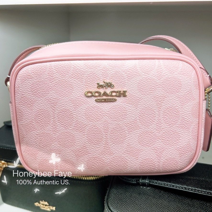 Coach NWT Coach Mini Jamie Camera Bag In Signature Canvas CY752 Size ONE SIZE - 2 Thumbnail