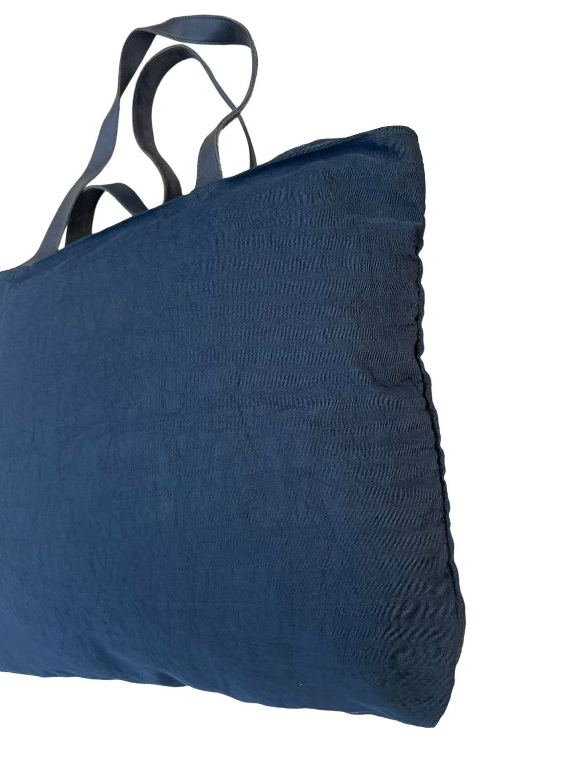 Yohji Yamamoto Vintage 80s 90s Yohji Yamamoto Y’saccs Black Large Tote Bag Size ONE SIZE - 11 Thumbnail