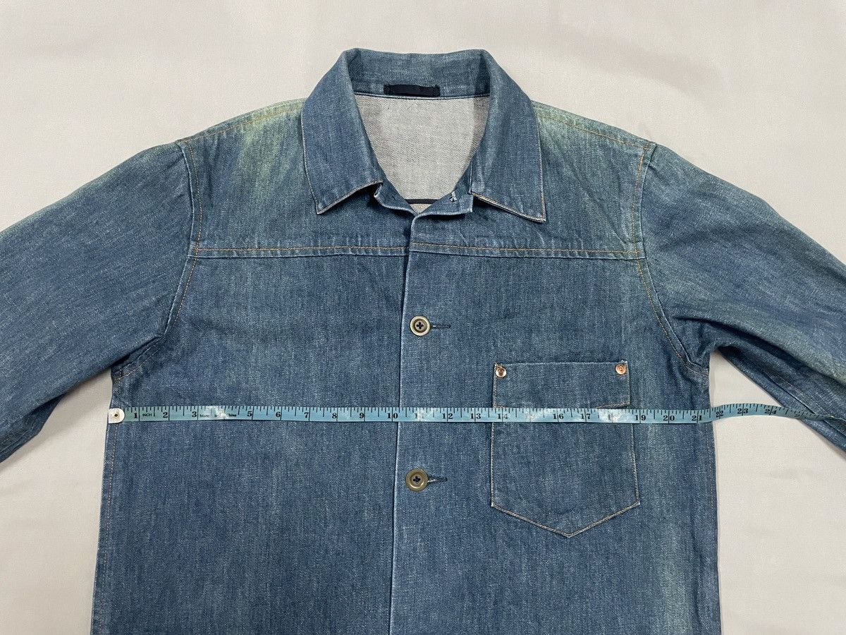 Nepenthes Nepenthes denim jacket. Vintage style. Single pocket. Size M Size US M / EU 48-50 / 2 - 11 Thumbnail