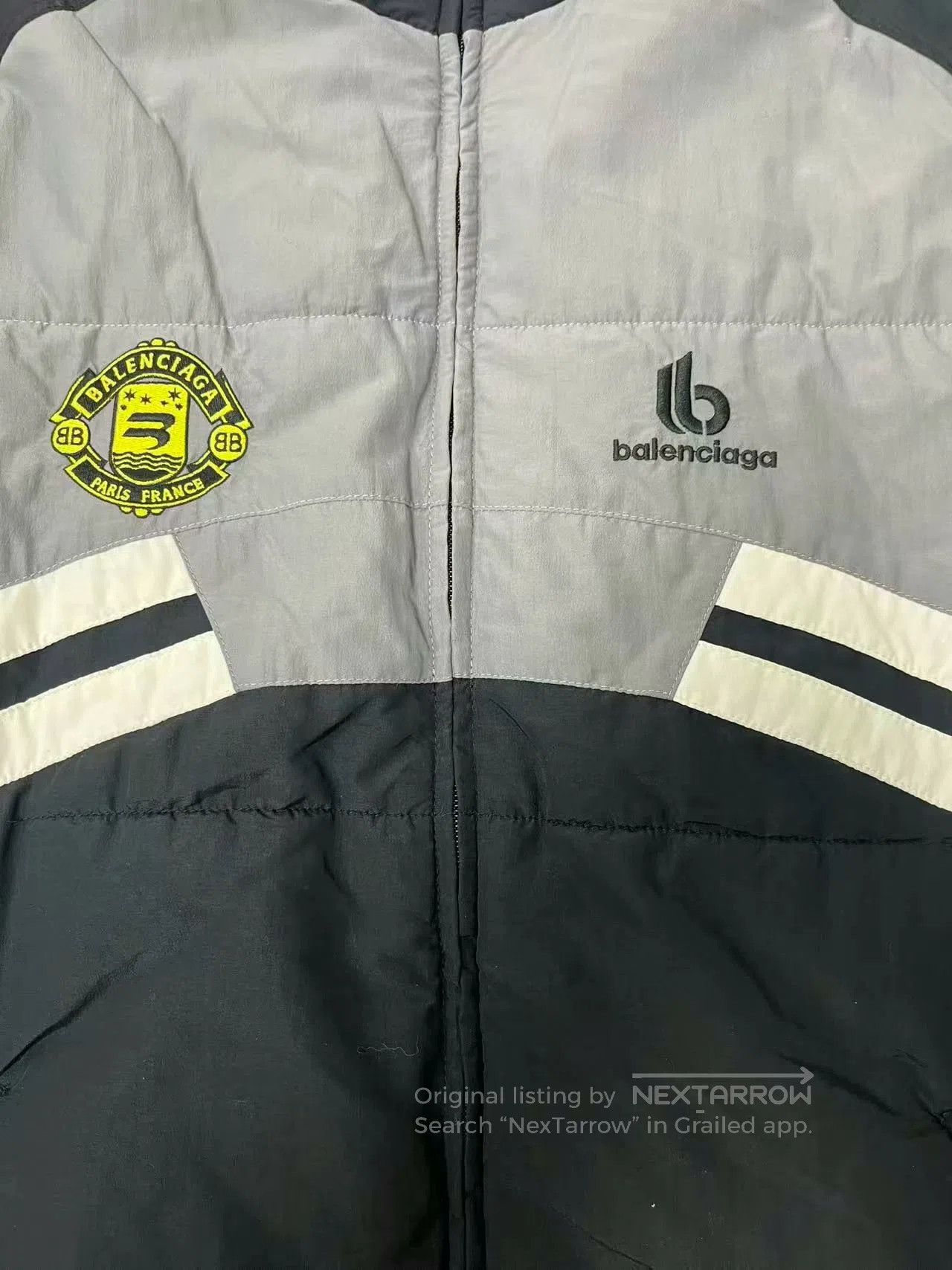 Balenciaga Balenciaga Logo Print Zip Jacket Men's. Size US M / EU 48-50 / 2 - 3 Thumbnail