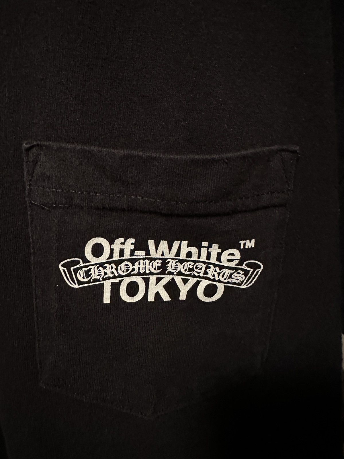 Chrome Hearts Chrome Hearts X Off White “Tokyo” Tee Size US L / EU 52-54 / 3 - 9 Thumbnail
