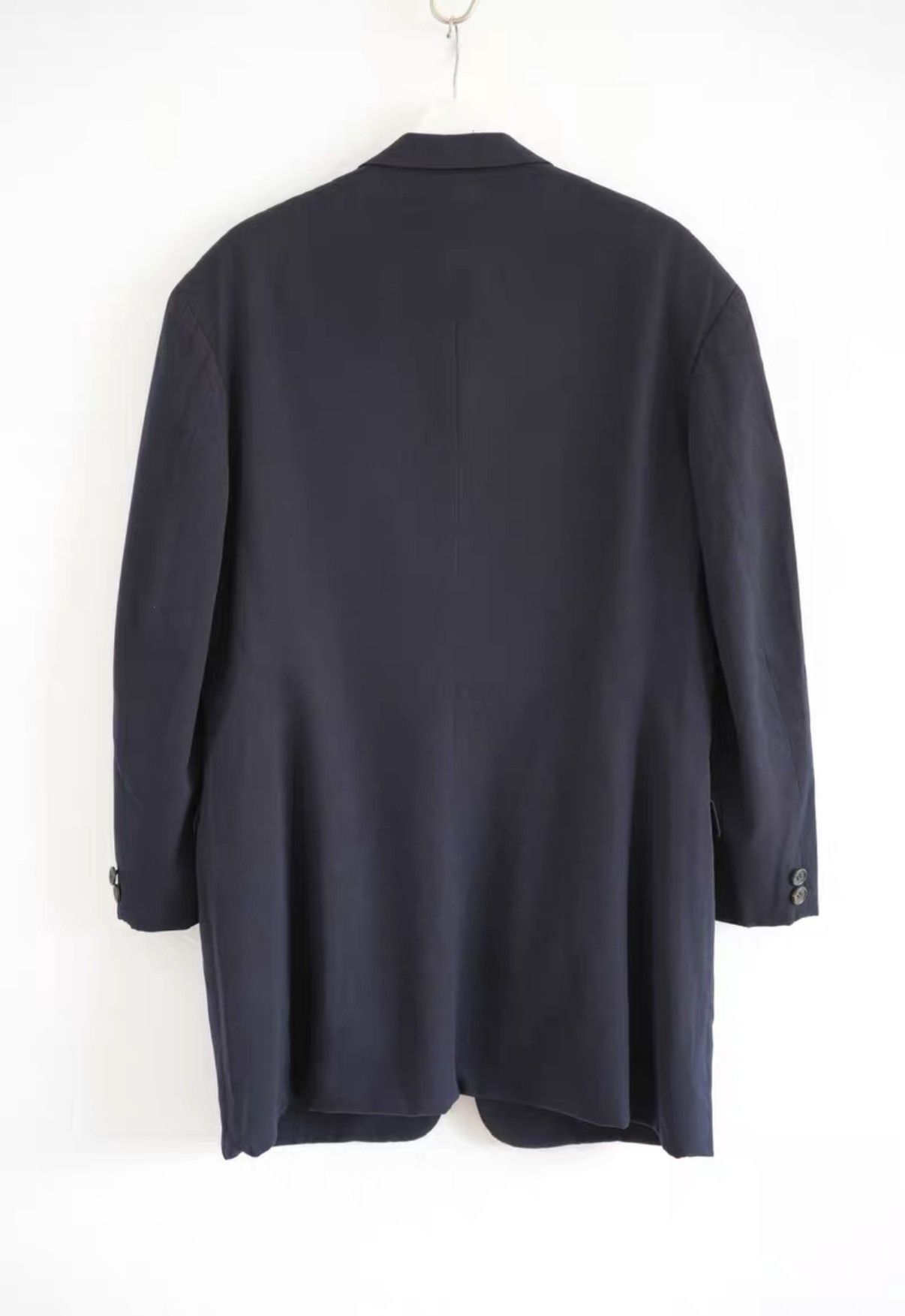Yohji Yamamoto Yohji Yamamoto 87AW Irregular Flap Long Blazer K4 Size US M / EU 48-50 / 2 - 2 Thumbnail