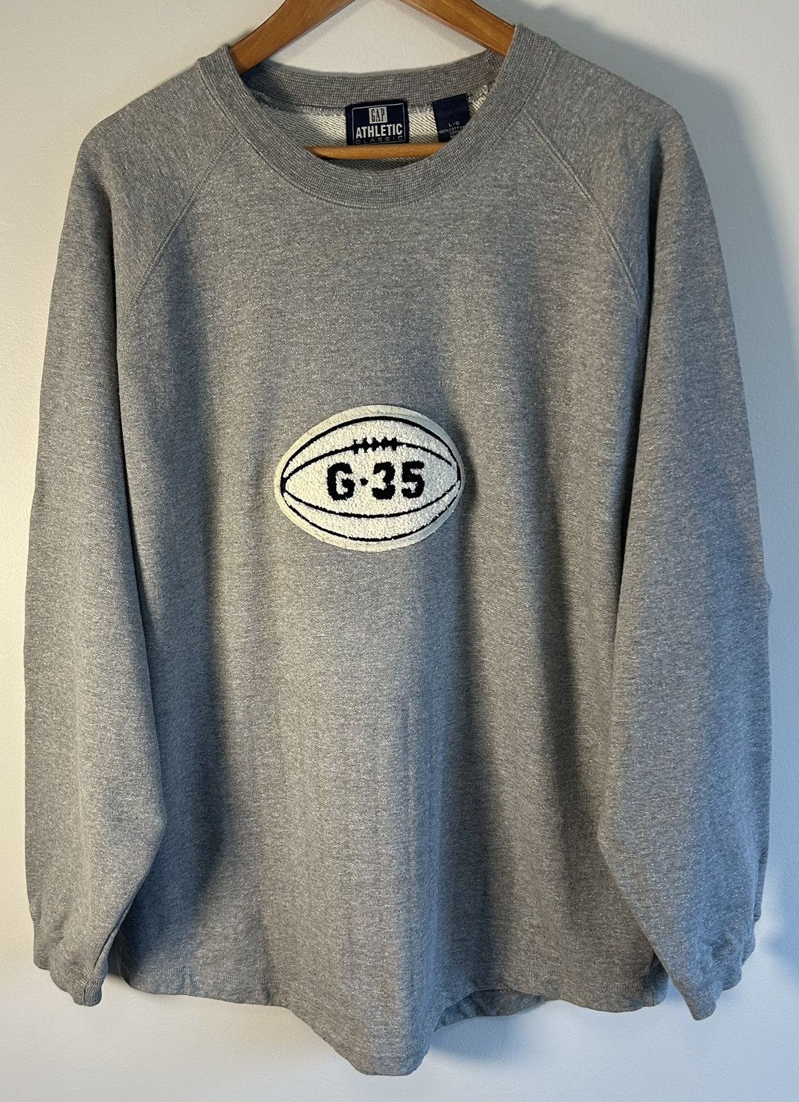 Gap Vintage GAP Athletic Men's Gray G-35 Sweatshirt Crewneck Size US L / EU 52-54 / 3 - 1 Thumbnail