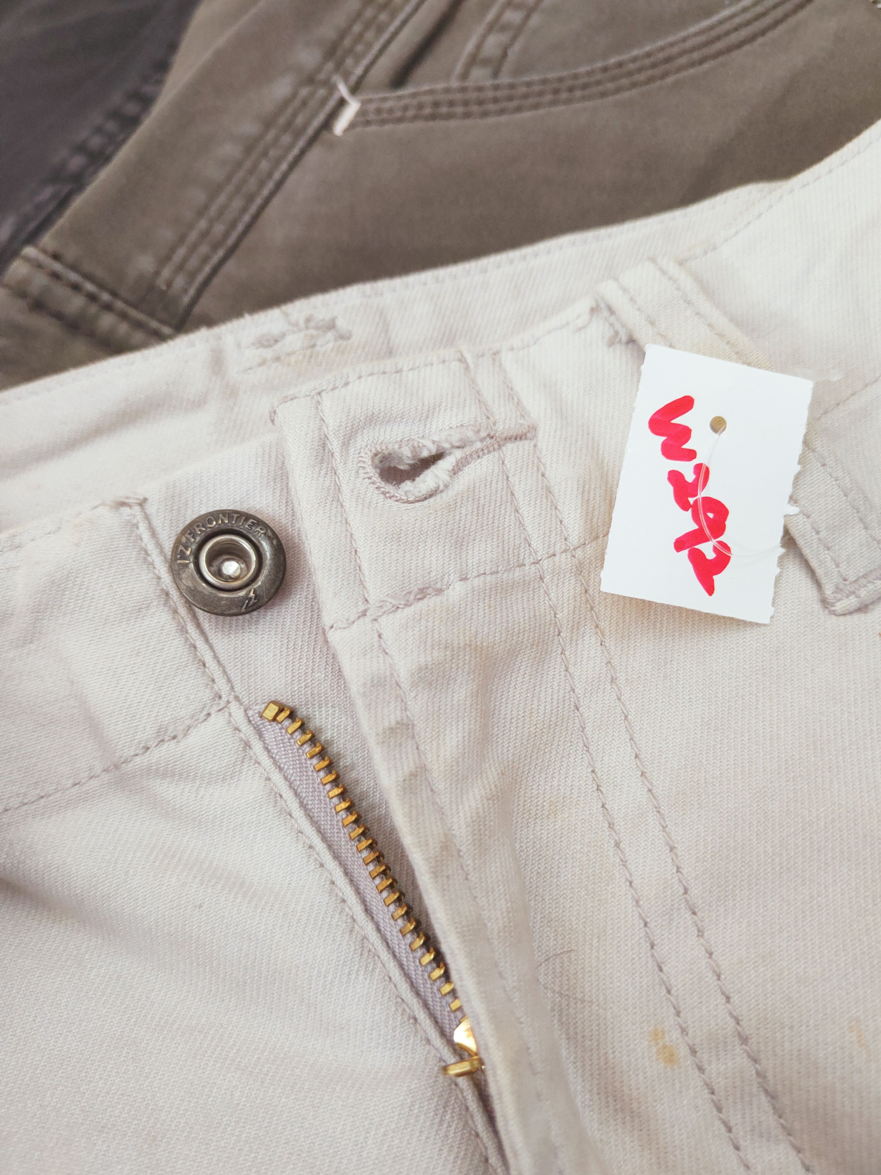 Japanese Brand I'z Frontier Multipocket cargo Joggers pants #W292 Size US 31 - 16 Thumbnail