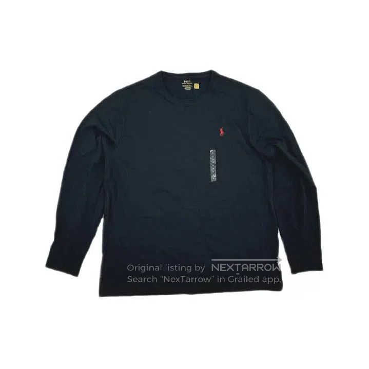 Polo Ralph Lauren Polo Ralph Lauren FW22 Men's Solid Crew Neck Long. Size US XL / EU 56 / 4 - 2 Thumbnail