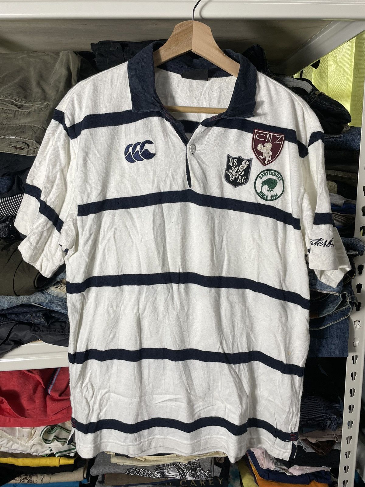 Maillot de rugby vintage canterbury - France