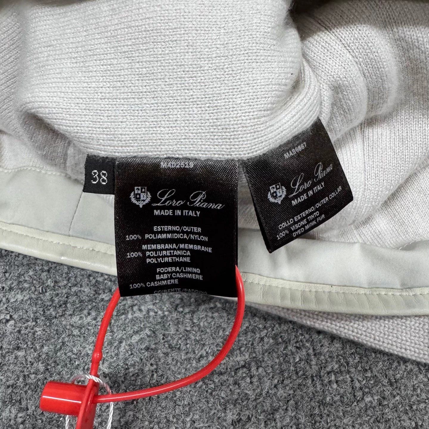 Loro Piana Loro Piana Mink Fur Collar Cashmere Knit Panel Jacket 38 Size XS / US 0-2 / IT 36-38 - 6 Thumbnail