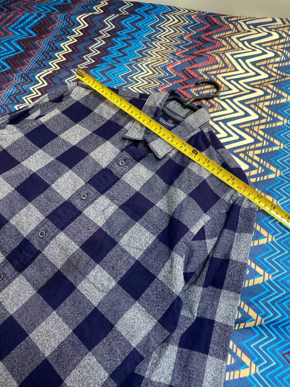 Scotch & Soda × Vintage Scotch & Soda Plaid Button Down Flannel Shirt Size US M / EU 48-50 / 2 - 17 Thumbnail
