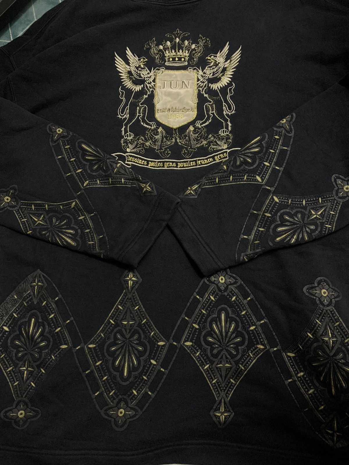 Japanese Brand VINTAGE JUN TAKASHI SWEATSHIRT Size US XL / EU 56 / 4 - 5 Thumbnail