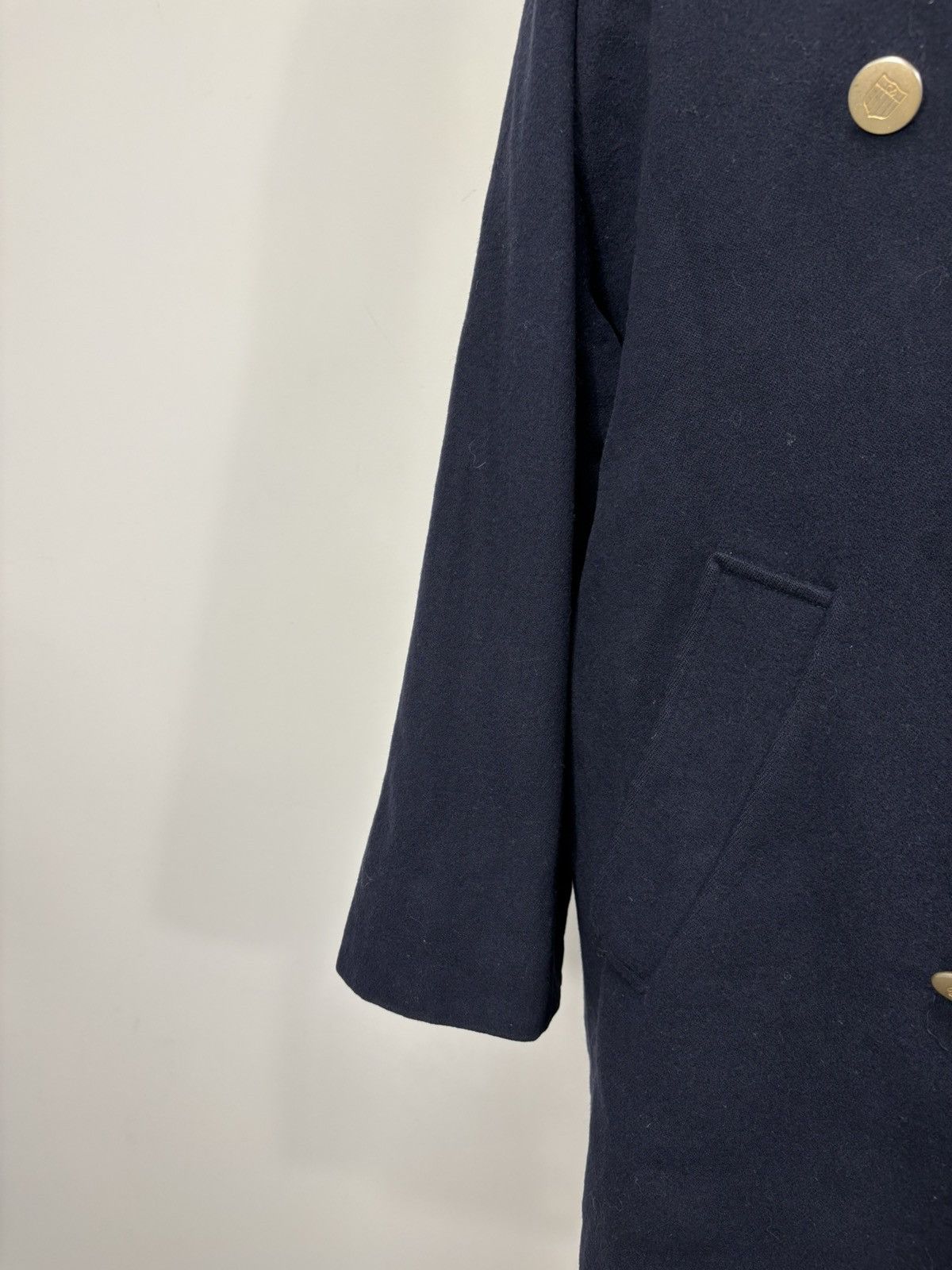 Valentino Vintage Valentino 1980s Wool Cashmere Double Breasted Coat Size US M / EU 48-50 / 2 - 4 Thumbnail