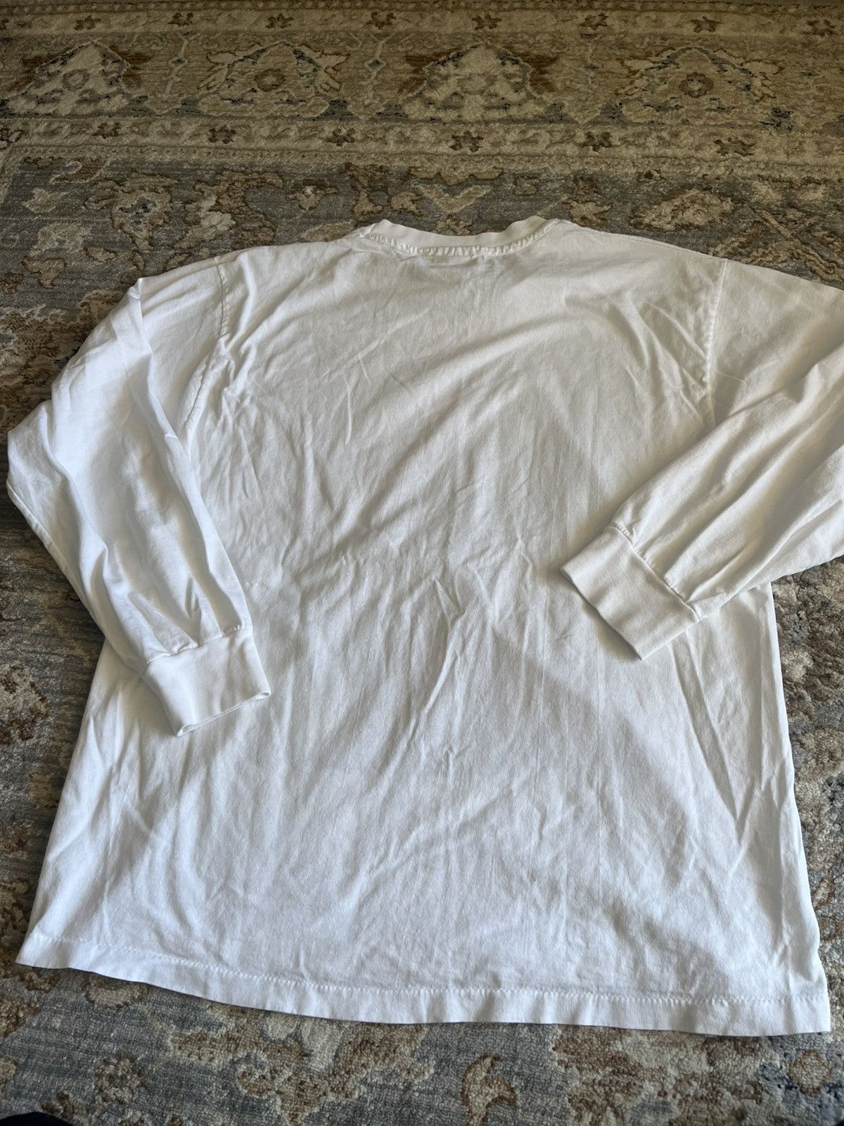 Versus Versace VERSACE BRUCE WEBER PHOTO LONG-SLEEVE TEE WHITE 90’s M Size US M / EU 48-50 / 2 - 6 Thumbnail