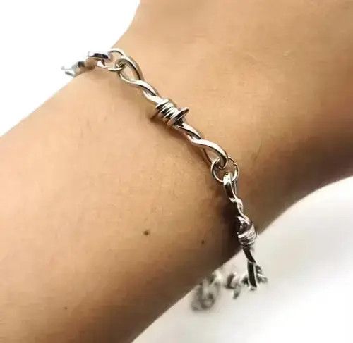 Jewelry × Vintage Streetwear Vintage Barbwire Bracelet Size ONE SIZE - 4 Thumbnail