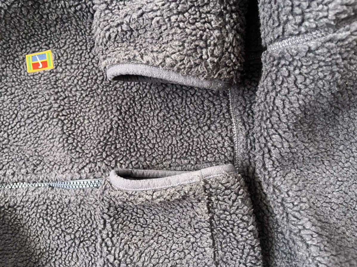 Nike Vintage Nike Court Fleece Jacket Deep Pile Logo Embroidered Size US S / EU 44-46 / 1 - 12 Thumbnail