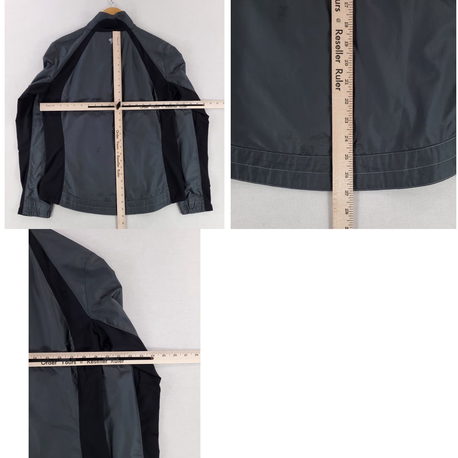 Mountain Hardwear Mountain Hardwear Full Zip Jacket Windbreaker Gray Long Sleeve Womens L Size L / US 10 / IT 46 - 8 Thumbnail