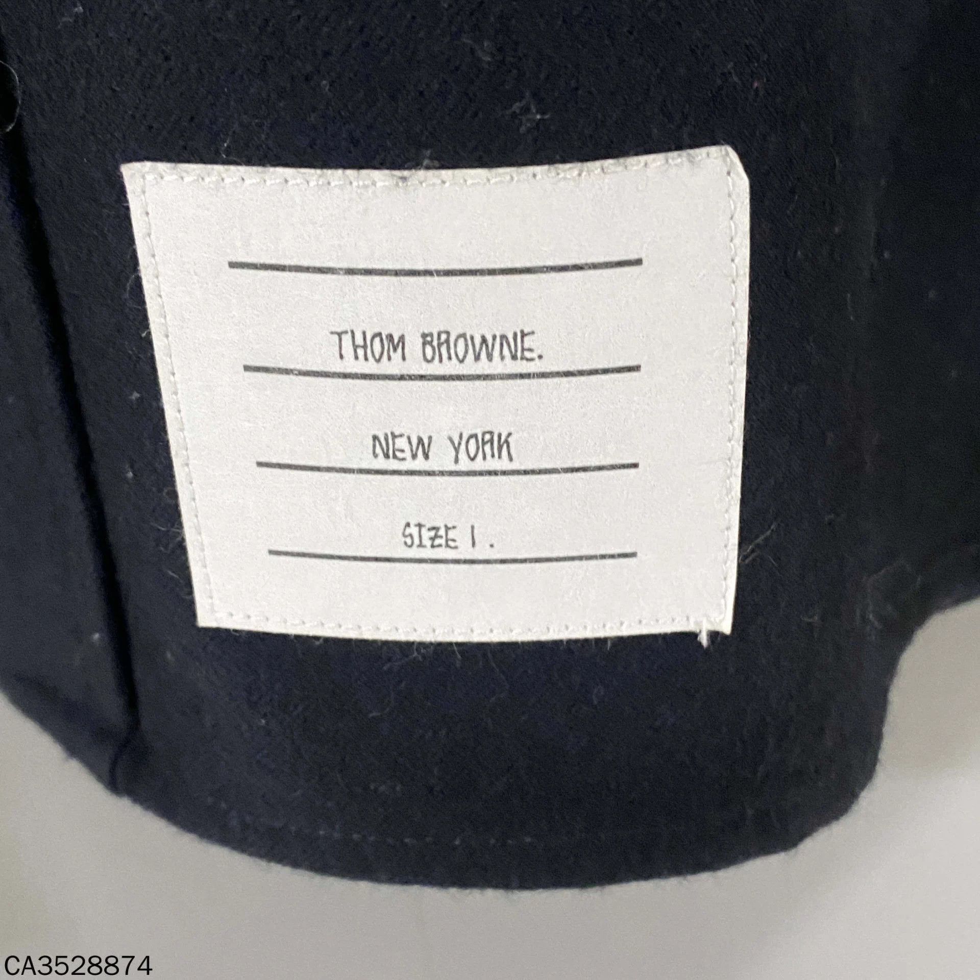 Thom Browne Thom Browne black wool shirt jacket 1 Size US S / EU 44-46 / 1 - 4 Thumbnail