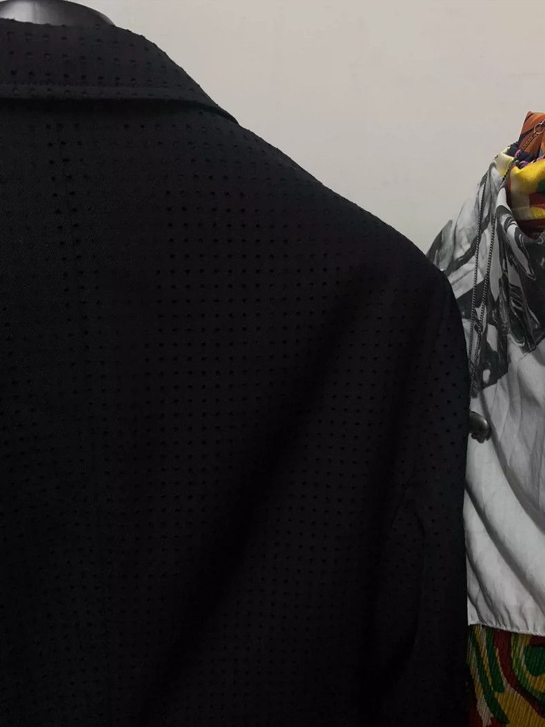 Raf Simons Raf Simons SS14 show-up laser punched wool jacket Size US S / EU 44-46 / 1 - 3 Thumbnail