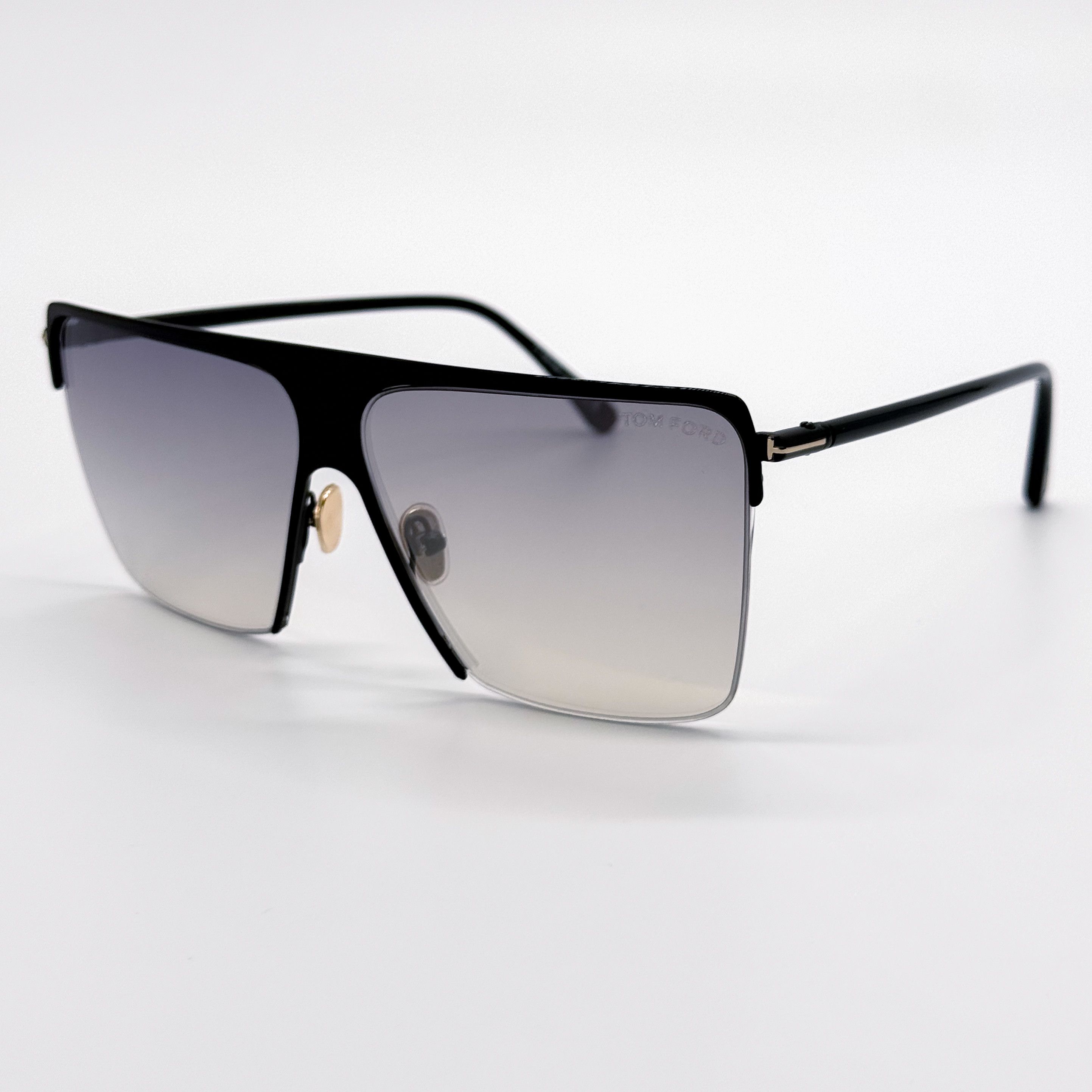 Tom Ford NEW TOM FORD SOFI TF840 01C SUNGLASSES WOMEN SQUARE FT0840/S Size ONE SIZE - 2 Thumbnail