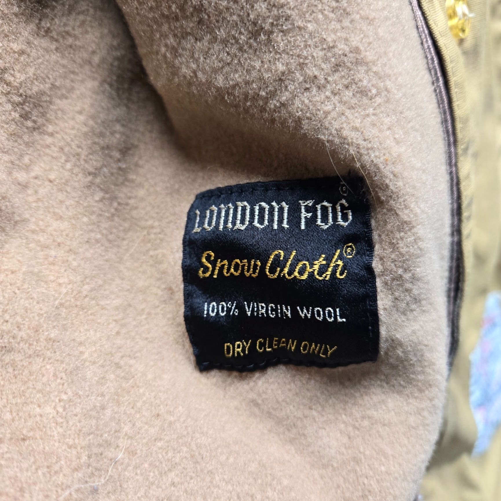 London Fog VINTAGE London Fog Trench Coat Coat Womens 12P Brown Wool Lined 90s Theme Mens? Size XL / US 12-14 / IT 48-50 - 3 Thumbnail