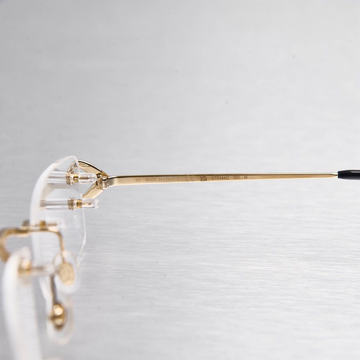 Cartier CARTIER CT0344O 001 GLASSES Size ONE SIZE - 4 Thumbnail
